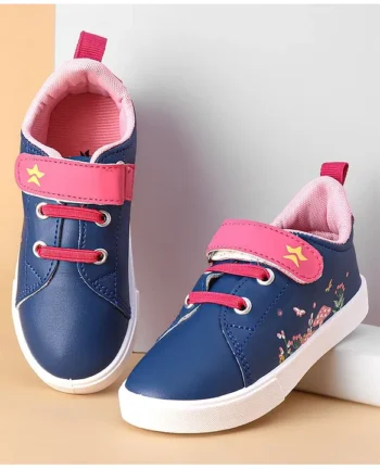 Cute Walk by Babyhug Velcro Closure Casual Shoes - Blue