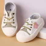 Cute Walk by Babyhug Lace Up Casual Shoes - Golden