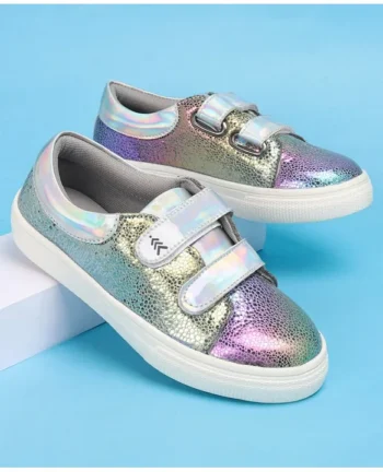 Pine Kids Casual Shoes with Velcro Closure - Multicolour