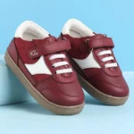 Babyoye Velcro Closure Casual Shoes- Red