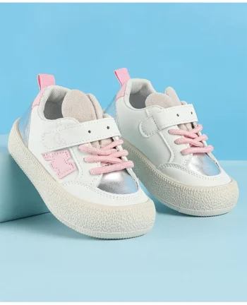 Babyoye Velcro Closure Casual Shoes - Pink