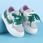 Babyoye Casual Lace Up Shoes - Green
