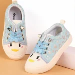 Cute Walk by Babyhug Slip On Casual Shoes with Bow Lace Applique - Blue