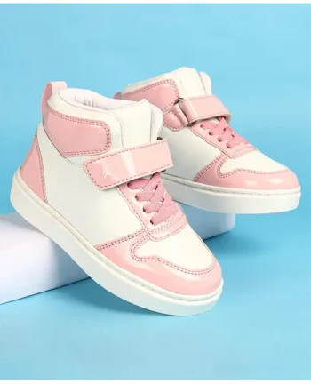 Pine Kids Velcro Closure Casual Shoes - Pink