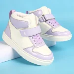 Pine Kids Velcro Closure Casual Shoes - Purple