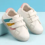 Babyoye Velcro Closure Casual Shoes - White