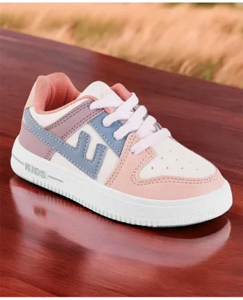 Lil Lollipop Colour Blocked Shoes - Pink