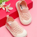 ONYC Mesh Detailed Shoes - Peach