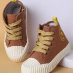 Cute Walk by Babyhug Casual Shoes with Lace up Closure - Brown