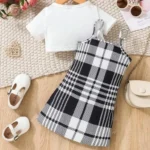 MINI--WHITE FROCK AND DRESS