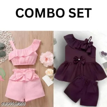 Princess Trendy Girls Top & Bottom Sets