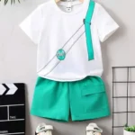 Stylish Printed Kids Boys And Girls Clothing Set