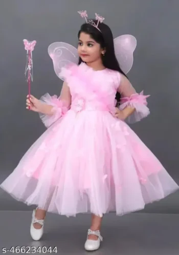 Girls Angle Pari Frock Dress