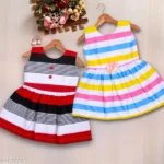 Cute Girl Beautiful and Attractive Frock for girls best for summer