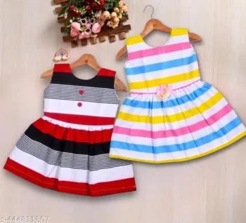 Cute Girl Beautiful and Attractive Frock for girls best for summer