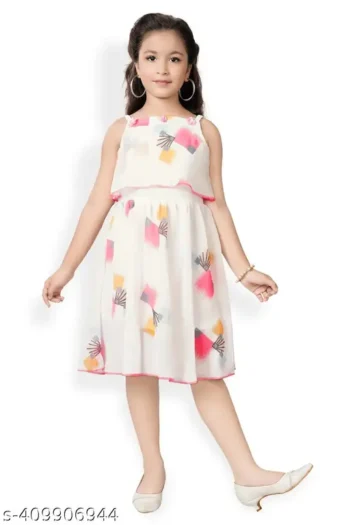 Modern Funky Girls Frocks & Dresses