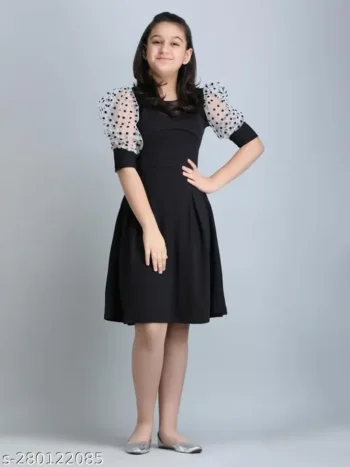 Flawsome Comfy Girls Frocks & Dresses