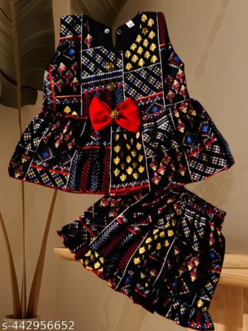 Baby girls printed frocks & kids dresses