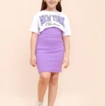 Baby Frock,Designer Frock for Girls,Ethnic Wear Frock for Girls,Floral Print Frock for Girls,Sleeveless Frock for Girls,Knee Length Frock for Girls ,Purple dress,200
