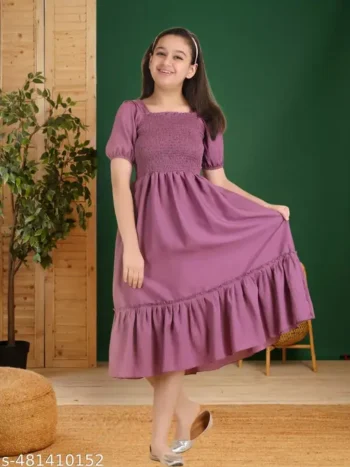 trading stylish kids gown & dresse